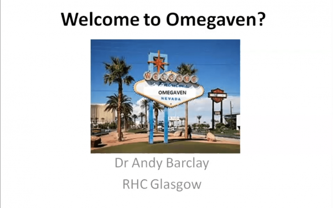 Welcome to Omegaven? – Andrew Barclay