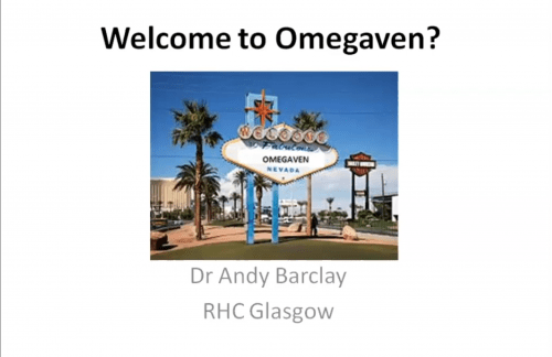 Welcome to Omegaven? – Andrew Barclay