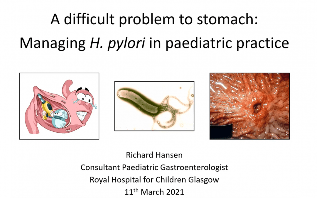 Managing H. pylori in Paediatric Practice- Richard Hansen