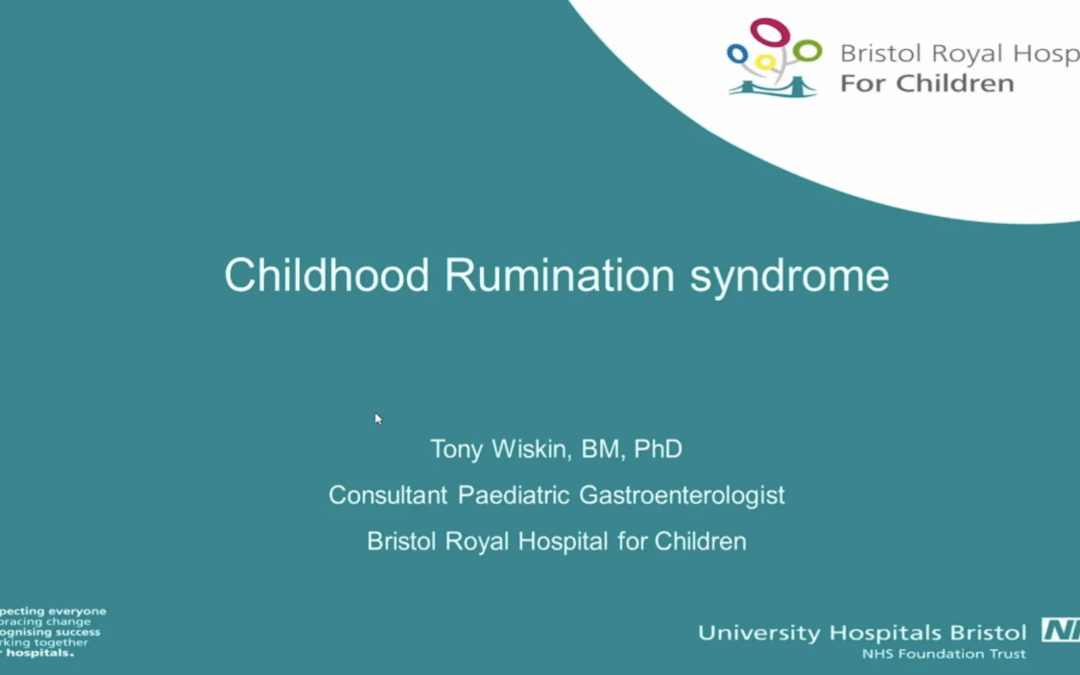 Rumination Syndrome – Dr Anthony Wiskin