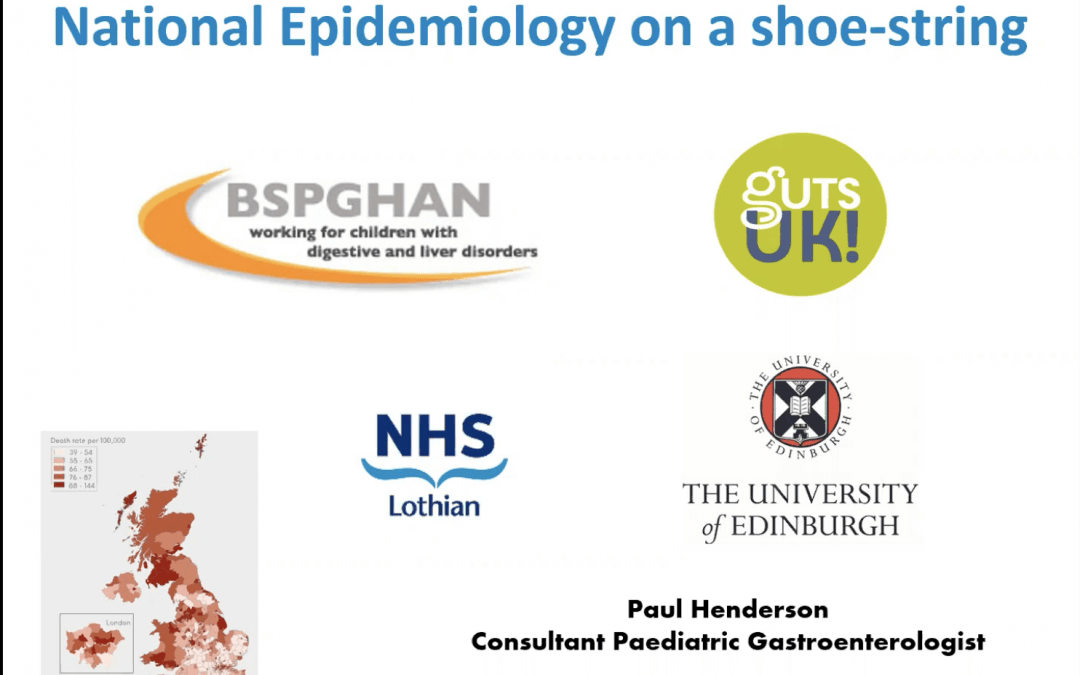 National epidemiology on a shoe-string – Dr Paul Henderson